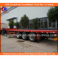 45ft 3 Axle 40ton Heavy Flatbed Truck Trailer for Container Loading